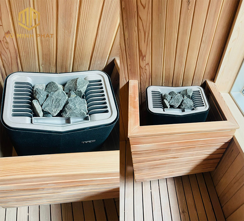 Máy xông khô tylo Thụy Điển do VŨ Minh Phát lắp đặt