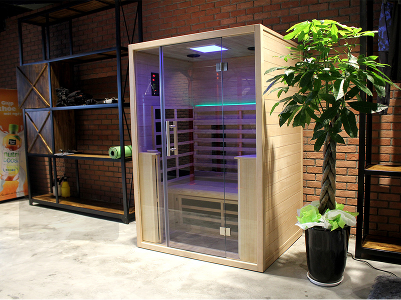 top 5 mẫu phòng xông hơi khô gia đình hot nhất 2022