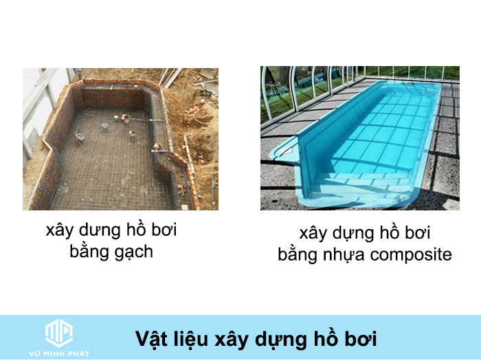 vật liệu xây dựng hồ bơi
