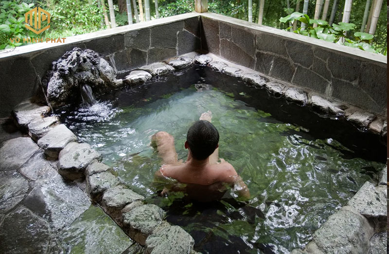 Setup một góc tắm trải nghiệm onsen nhật bản ngay tại nhà