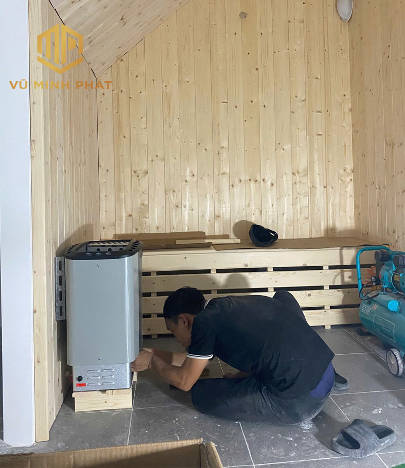 Đấu máy xông hơi khô