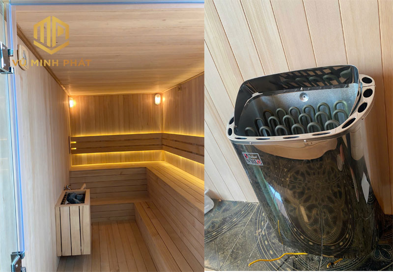 Vật liệu cao cấp : Gỗ hemlock canada + Máy sawo Phần Lan nhập khẩu