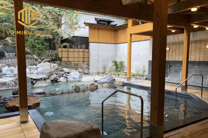Onsen mang phong cách nhật bản