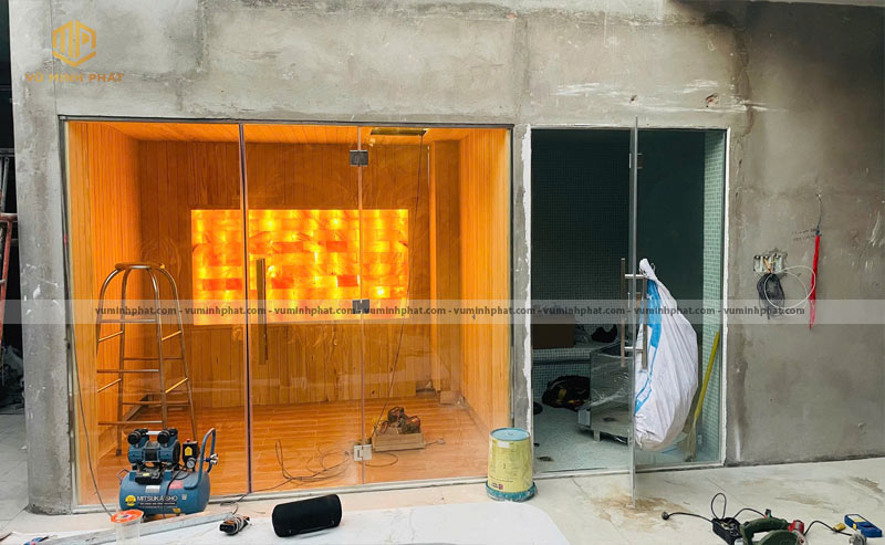 Thi công phòng xông hơi khô và ướt