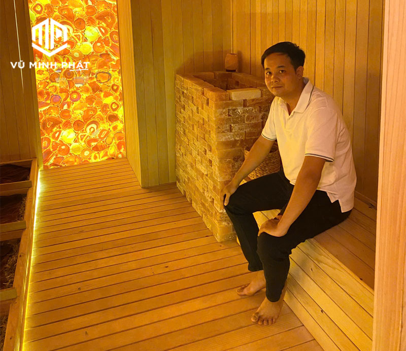Xông hơi tốt cho sức khỏe, thư giãn tinh thần