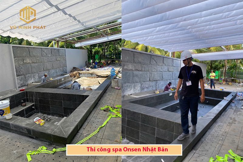 Vũ Minh Phát có kinh nghiệm triển khai nhiều dự án onsen tại Việt Nam