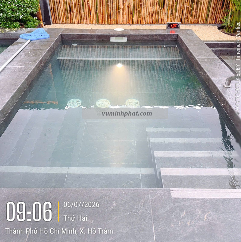 Bể Ngâm Lạnh đạt 13-18 độ C