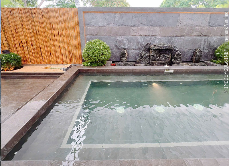 Bể Ngâm onsen nhiệt độ 38 - 41 độ c