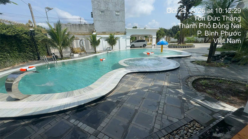 Xây dựng hồ bơi trọn gói tại Bình Phước